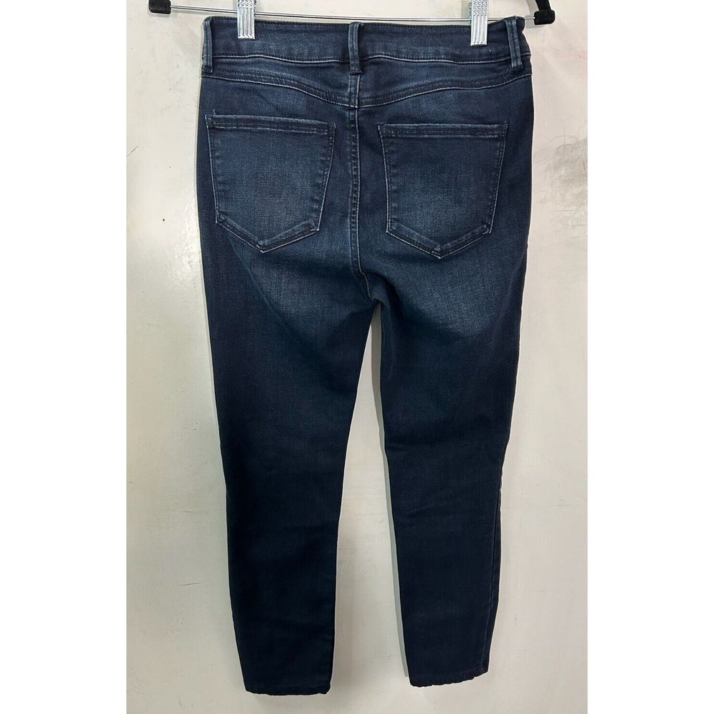 Rewash Brand Womens Size 5R Blue Denim Jeans Dark Was 27X27 Mid Rise - Picture 10 of 11